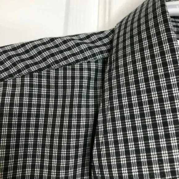 Black & White Dress Shirt Size Large - Picture 6 of 16
